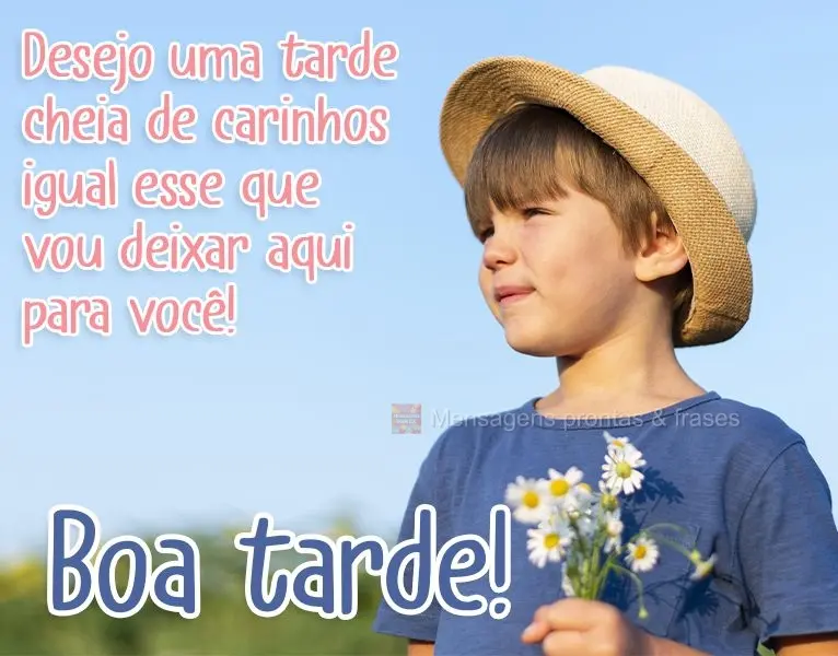 Desejo uma tarde cheia de carinhos igual esse que vou deixar aqui para você! 
 Boa tarde!