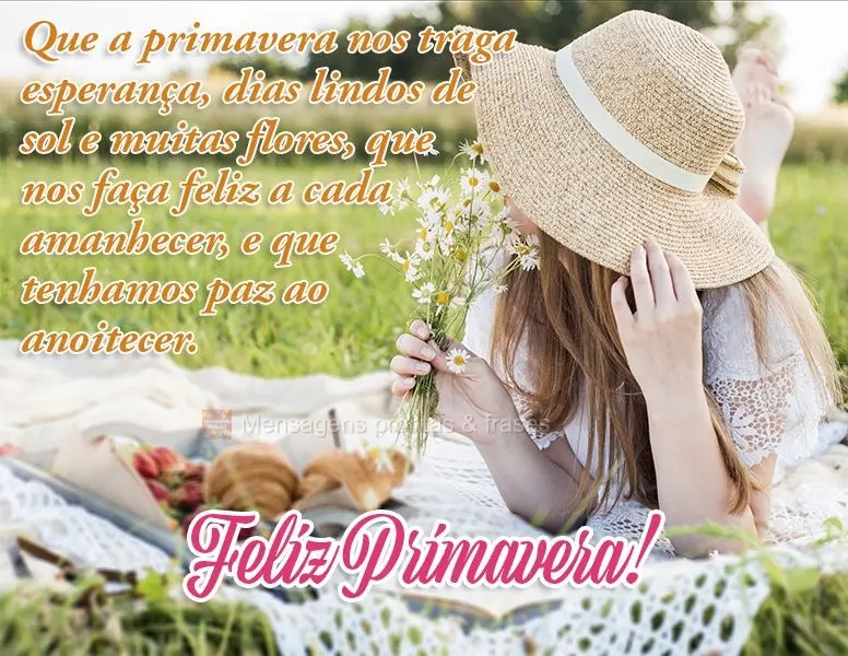 Primavera (Novos) | Mensagens prontas & Frases para status