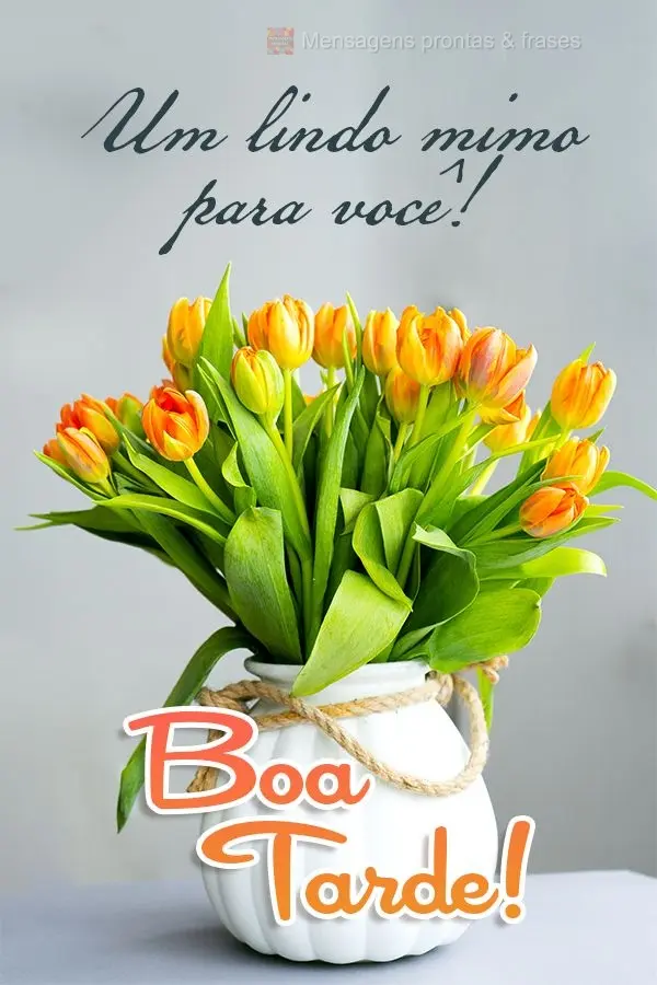 Um lindo mimo para você! Boa tarde! 