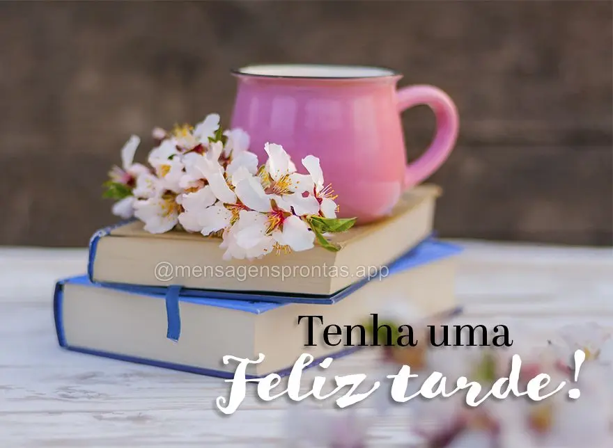 Tenha uma Feliz tarde!
