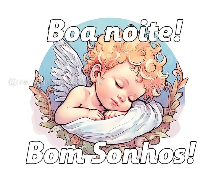 Boa noite! Bom sonhos!