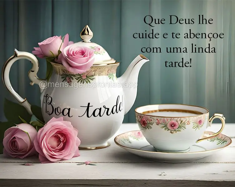 Que Deus lhe cuide e te abençoe com uma linda tarde! Boa tarde!