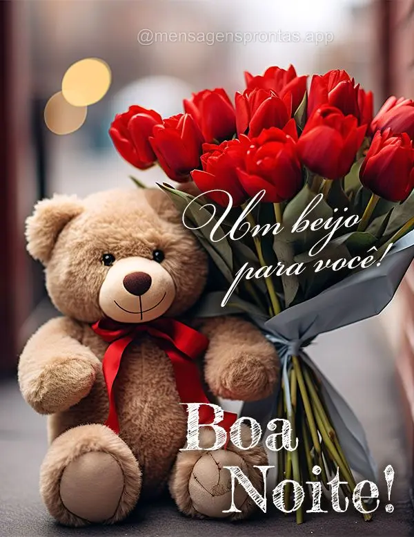 Um beijo para você! Boa noite!