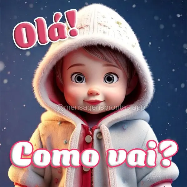 Olá! Como vai?