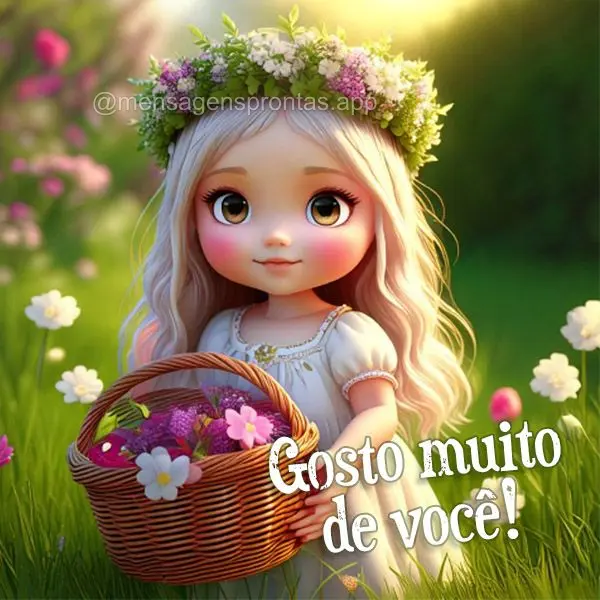 Gosto muito de você!