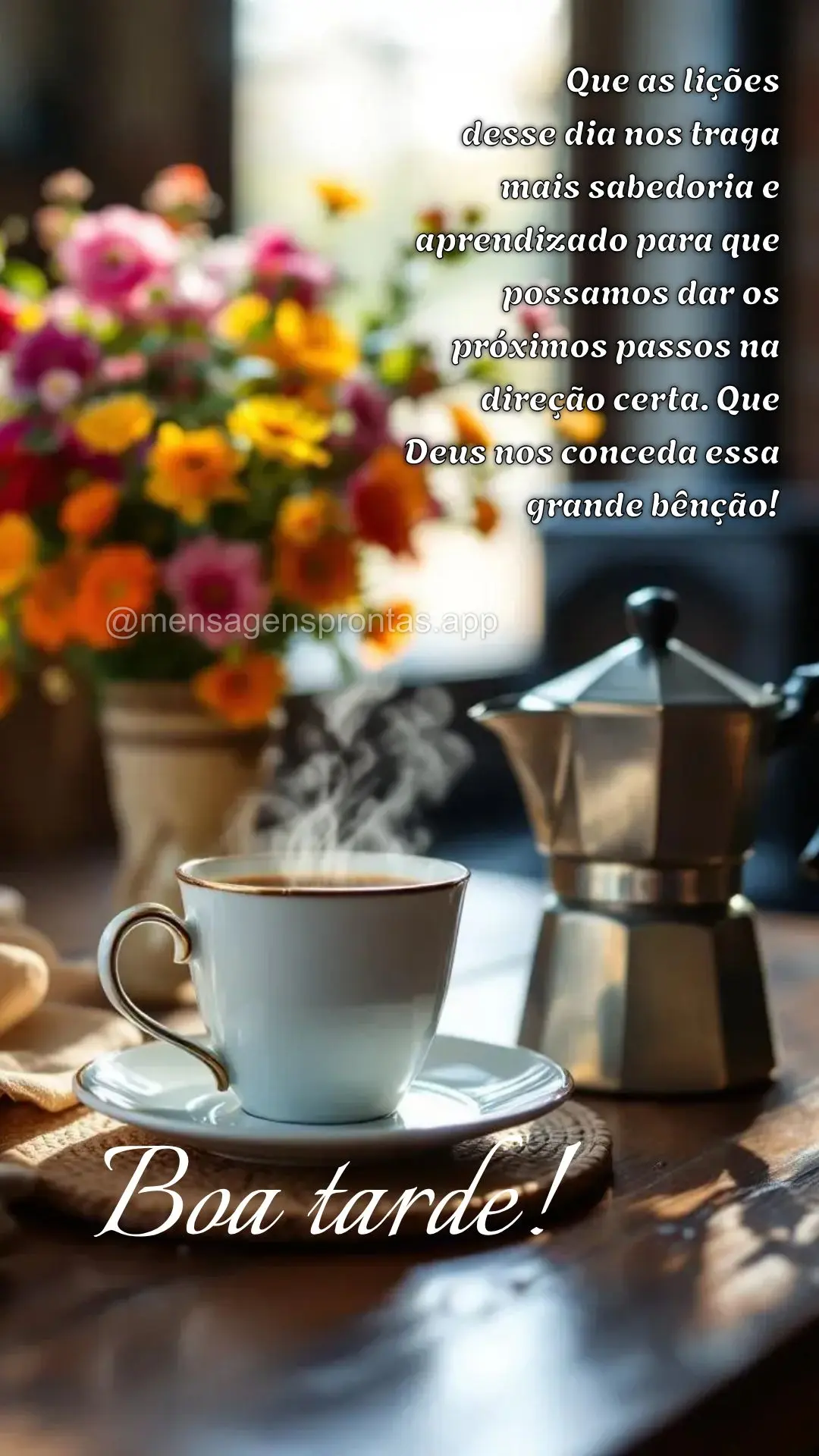Que as lições 
desse dia nos traga 
mais sabedoria e aprendizado para que possamos dar os próximos passos na direção certa. Que Deus nos conceda e...