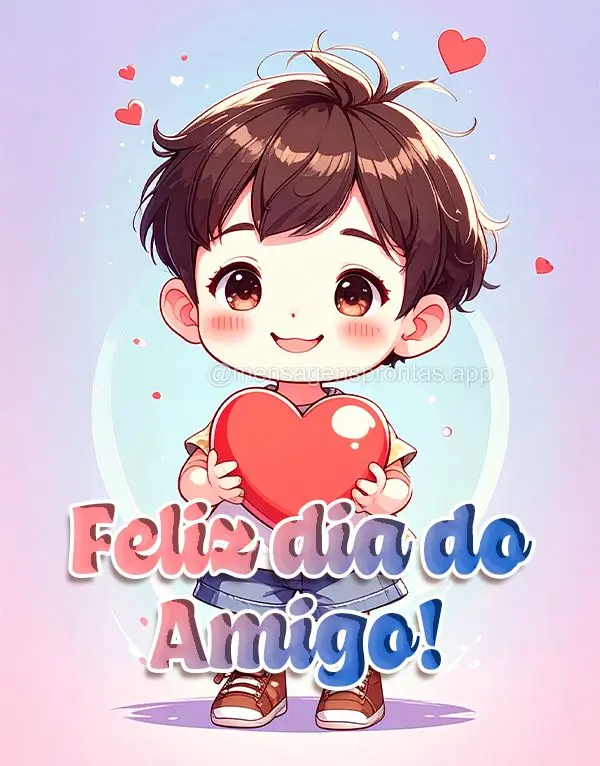Feliz dia do Amigo!