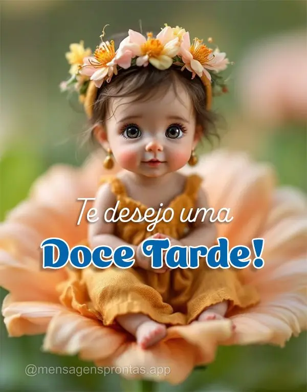 Te desejo uma Doce tarde!